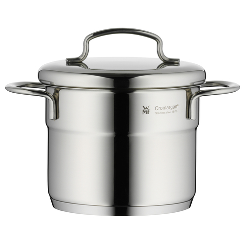 Mini gryta 12 cm /1,0L m. Lock rostfritt stål 18/10 Cromargan® 
