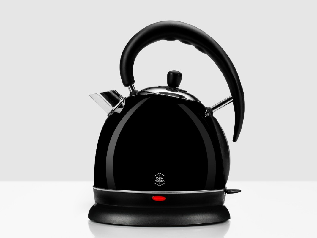 Dome Black | OBH Nordica Vattenkokare Dome 6447 Svart 1,8l