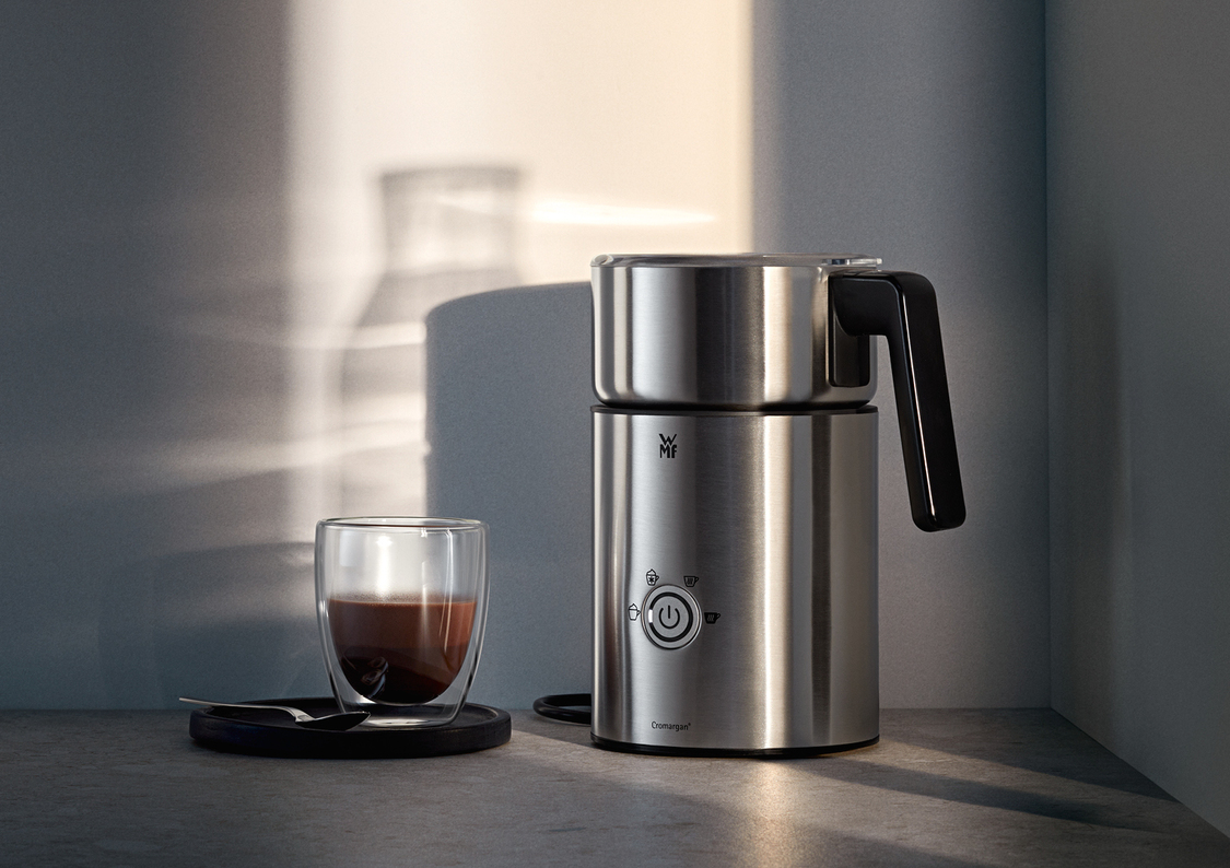 Perfekt harmoni vid kaffemaskinen