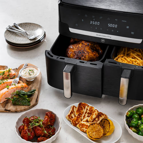XXL Dual Easy Fry 11 L Svart - Air fryer