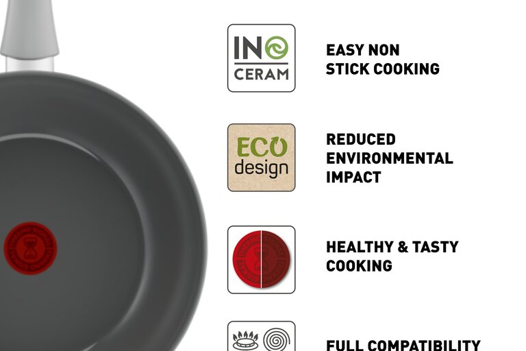 Non stick är lätt att underhålla