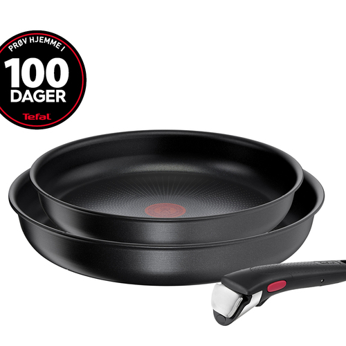 Ingenio Daily chef Stekpanneset 3 delar Svart 