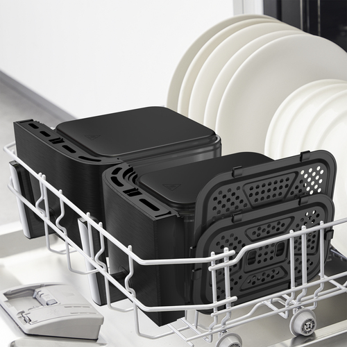 XXL Dual Easy Fry 11 L Svart - Air fryer