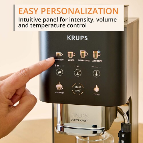 Coffee Crush Experience Chrome, Kaffemaskin