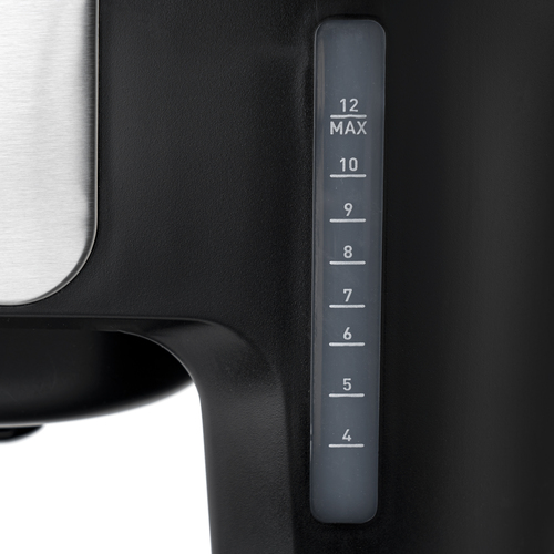 Equinox Kaffebryggare Svart/Silver Timerfunktion 