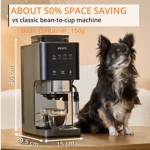 Coffee Crush Experience Chrome, Kaffemaskin