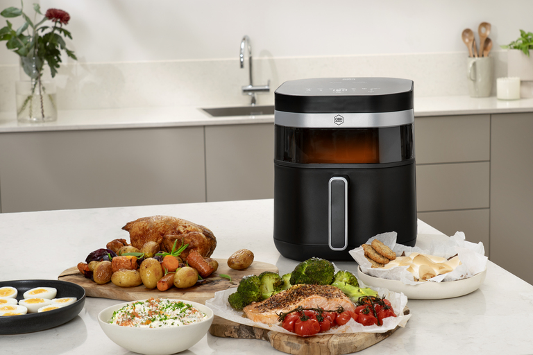 Glasfönster med LED-belysning