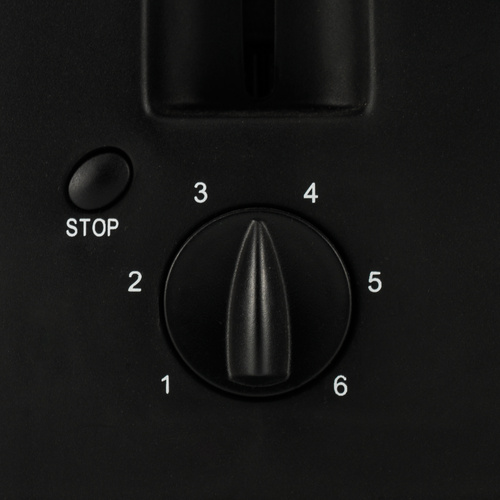 Design inox Brödrost 2 Brödskivor Rostfritt Stål 