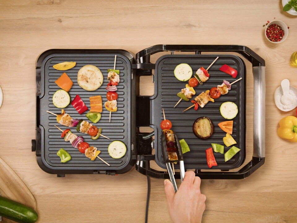 Tre funktioner i en grill