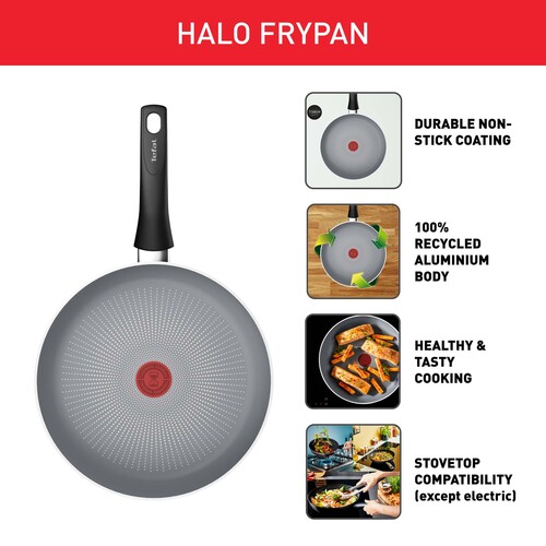 Halo Stekpanna 28 cm, Grå