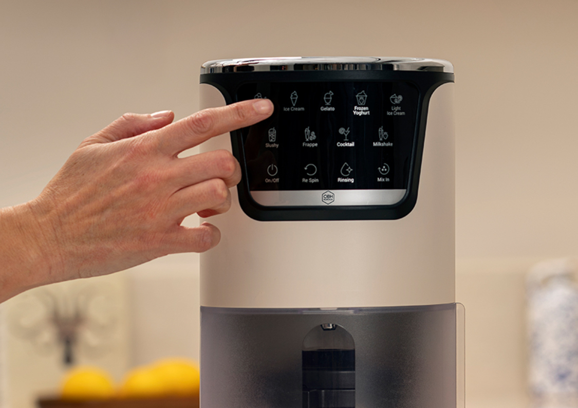 Smidig touchskärm med 9 olika program - 