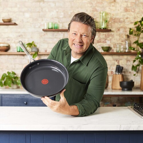 Jamie Oliver Enjoy Set 9 pcs. (FP 24 cm, Saute pan 26 cm, Sauce pan 16+20 cm, Stewpot 24 cm, 4 lids, 1 protector)